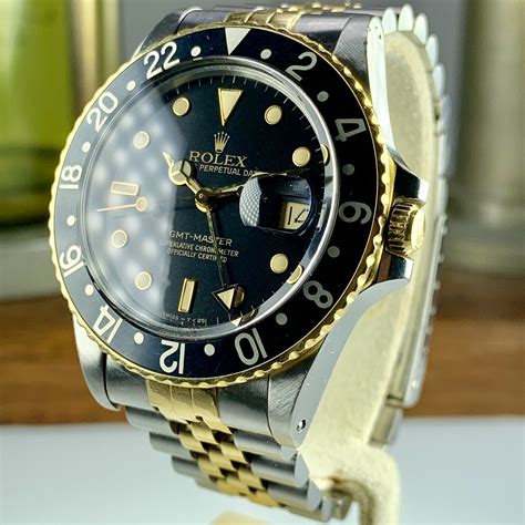 rolex gmt acciaio 1985|rolex gmt 16753.